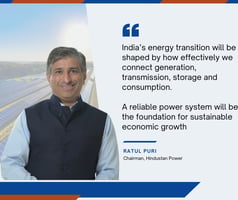 Ratul Puri shares energy transition insights. 