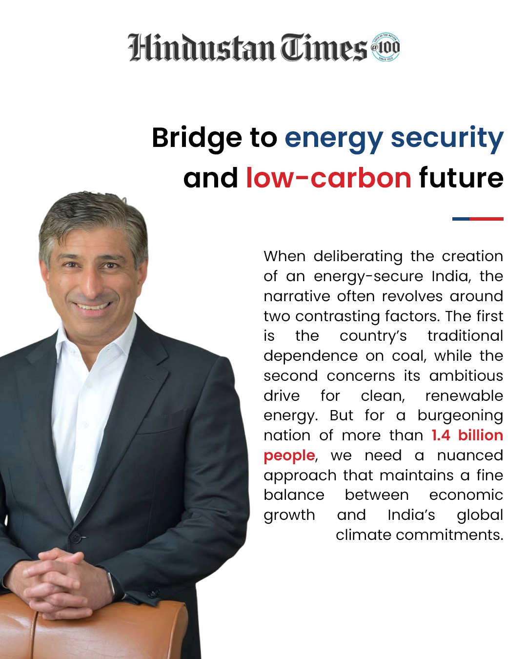 Ratul Puri on energy security and low-carbon future